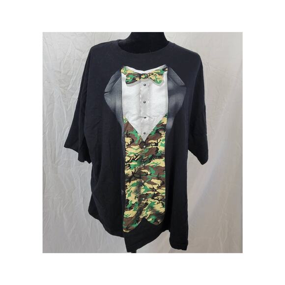 Ink Inc Black Graphic Tee Men's XXL - Picture 1 of 4